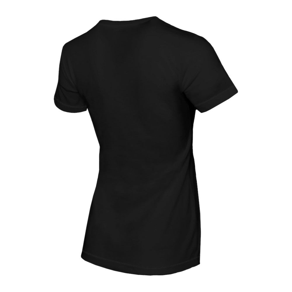 Arizona Diamondbacks Tiny Turnip Women's Base Stripe T-Shirt - Black