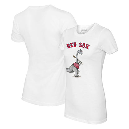 Boston Red Sox Tiny Turnip Women's Bronto T-Shirt - White