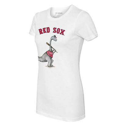 Boston Red Sox Tiny Turnip Women's Bronto T-Shirt - White
