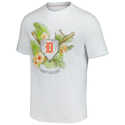 Detroit Tigers Tommy Bahama Island League T-Shirt - White