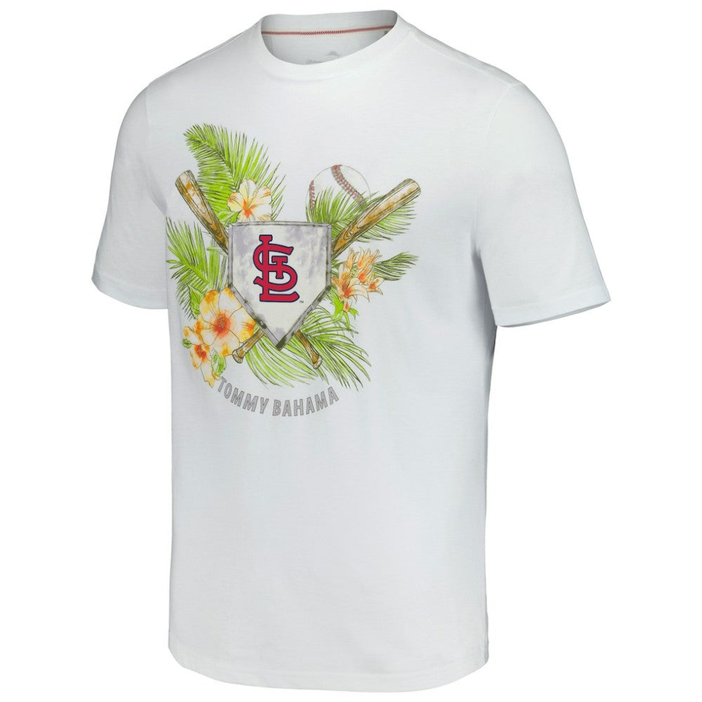 St. Louis Cardinals Tommy Bahama Island League T-Shirt - White