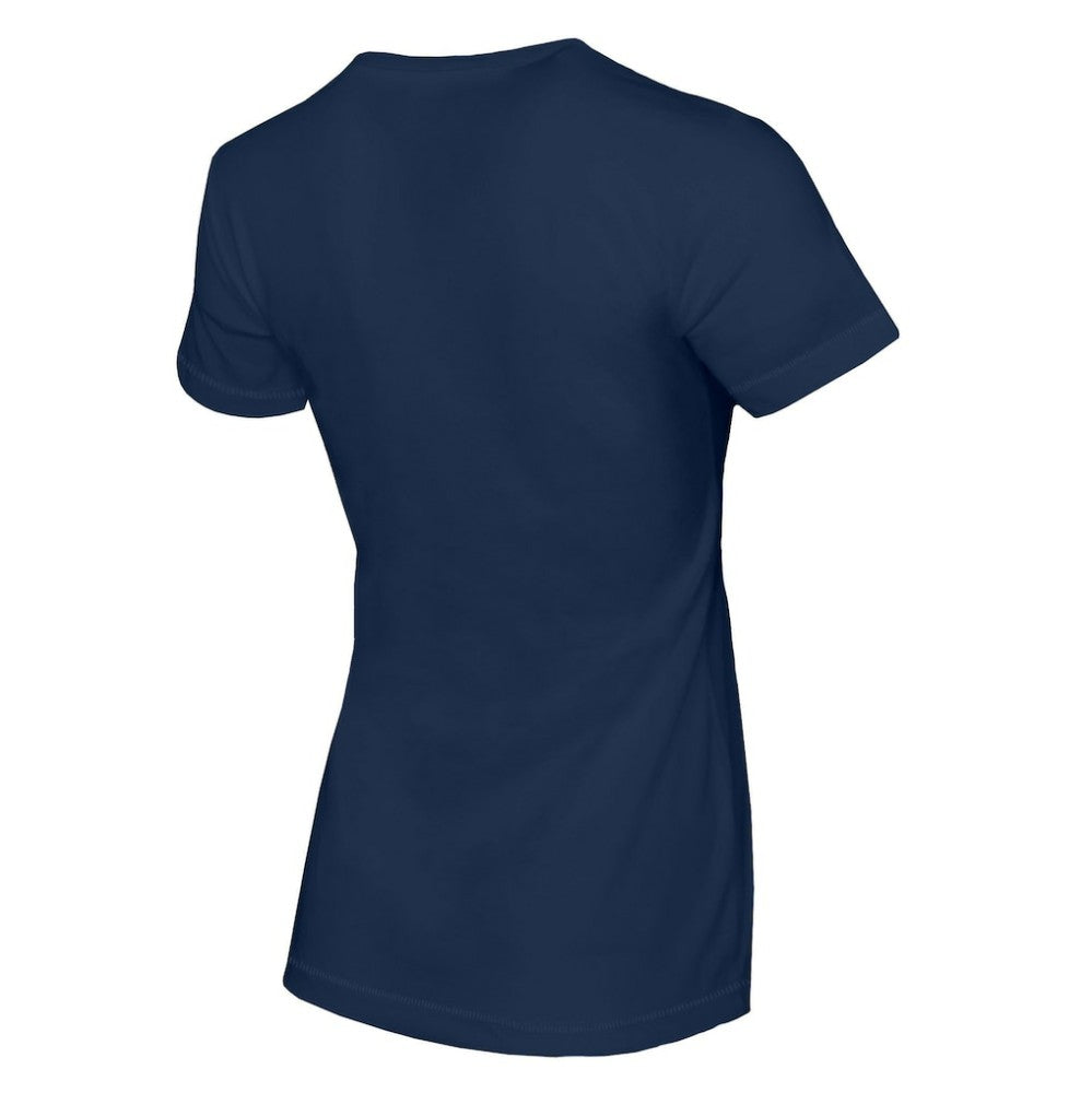Cleveland Guardians Tiny Turnip Women's Nacho Helmet T-Shirt - Navy