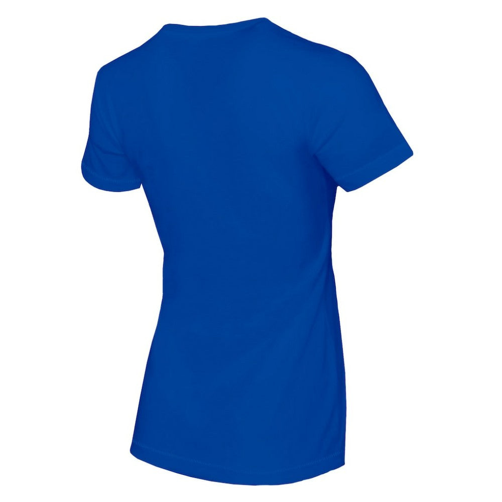 Los Angeles Dodgers Tiny Turnip Women's Popcorn T-Shirt - Royal