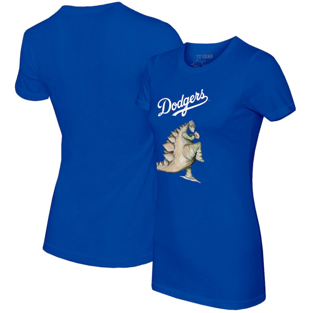 Los Angeles Dodgers Tiny Turnip Women's Stega T-Shirt - Royal