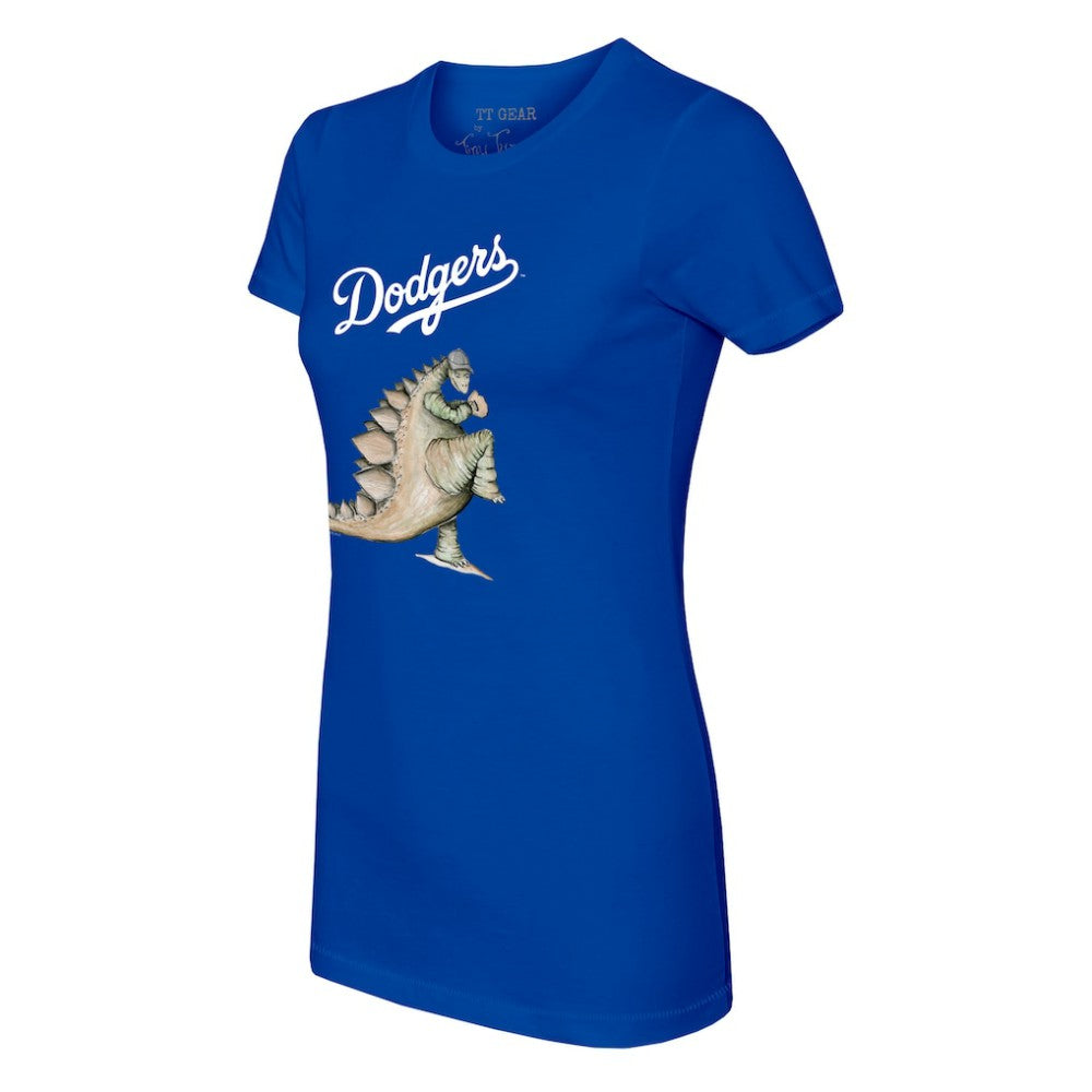 Los Angeles Dodgers Tiny Turnip Women's Stega T-Shirt - Royal