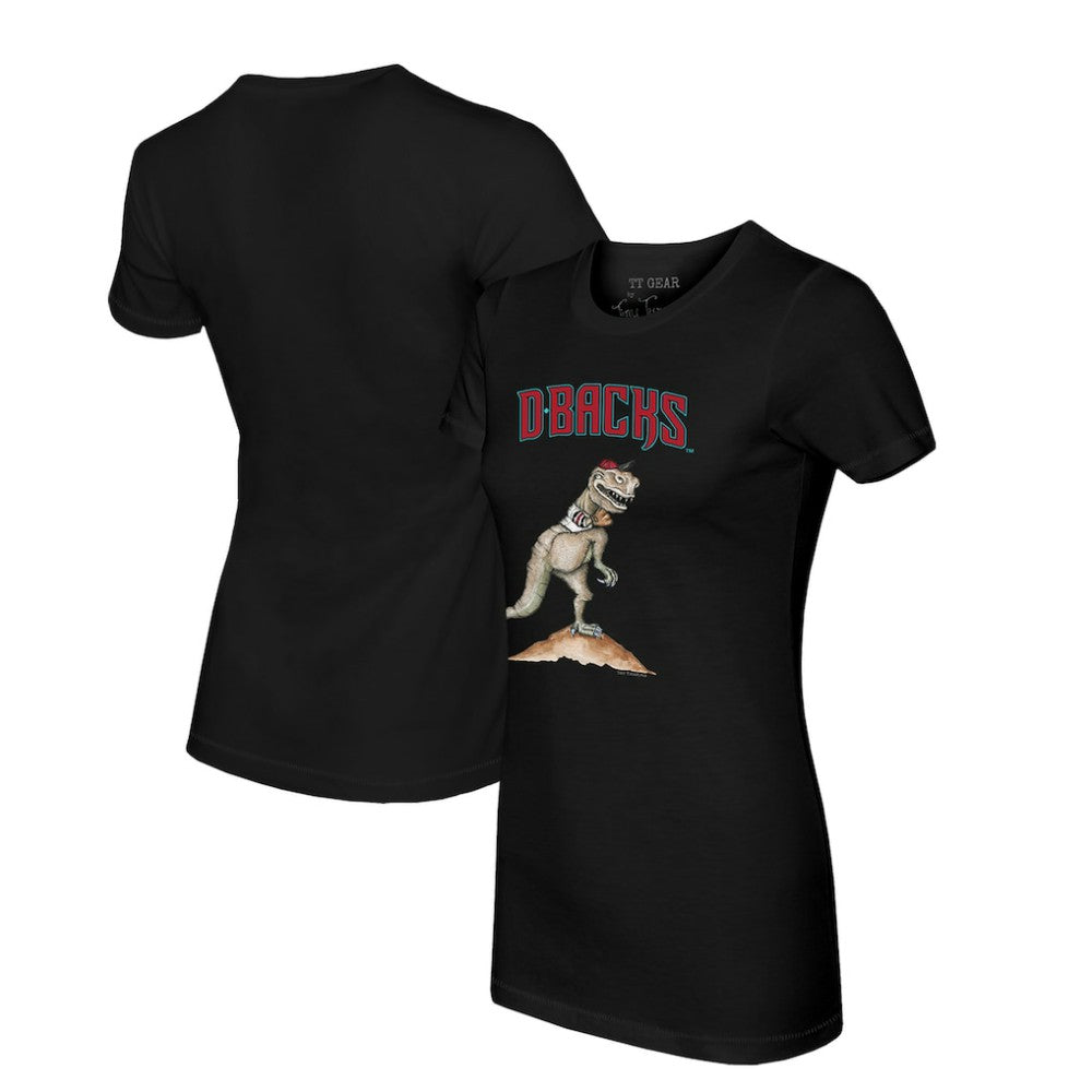 Arizona Diamondbacks Tiny Turnip Women's TT Rex T-Shirt - Black
