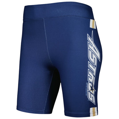 Houston Astros Women's Biker Shorts - Navy | Mitchell & Ness