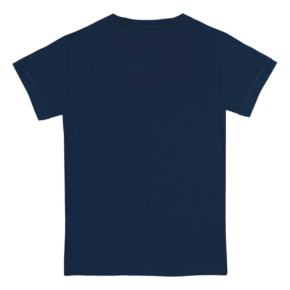 Cleveland Guardians Tiny Turnip Youth Base Stripe T-Shirt - Navy
