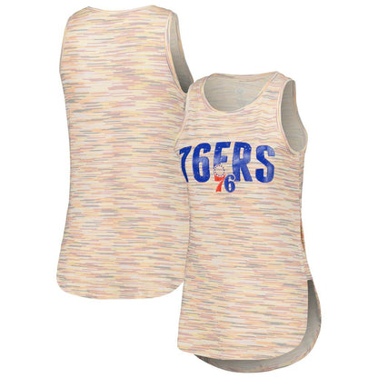 Philadelphia 76ers Concepts Sport Women's Sunray Tank Top - White discount