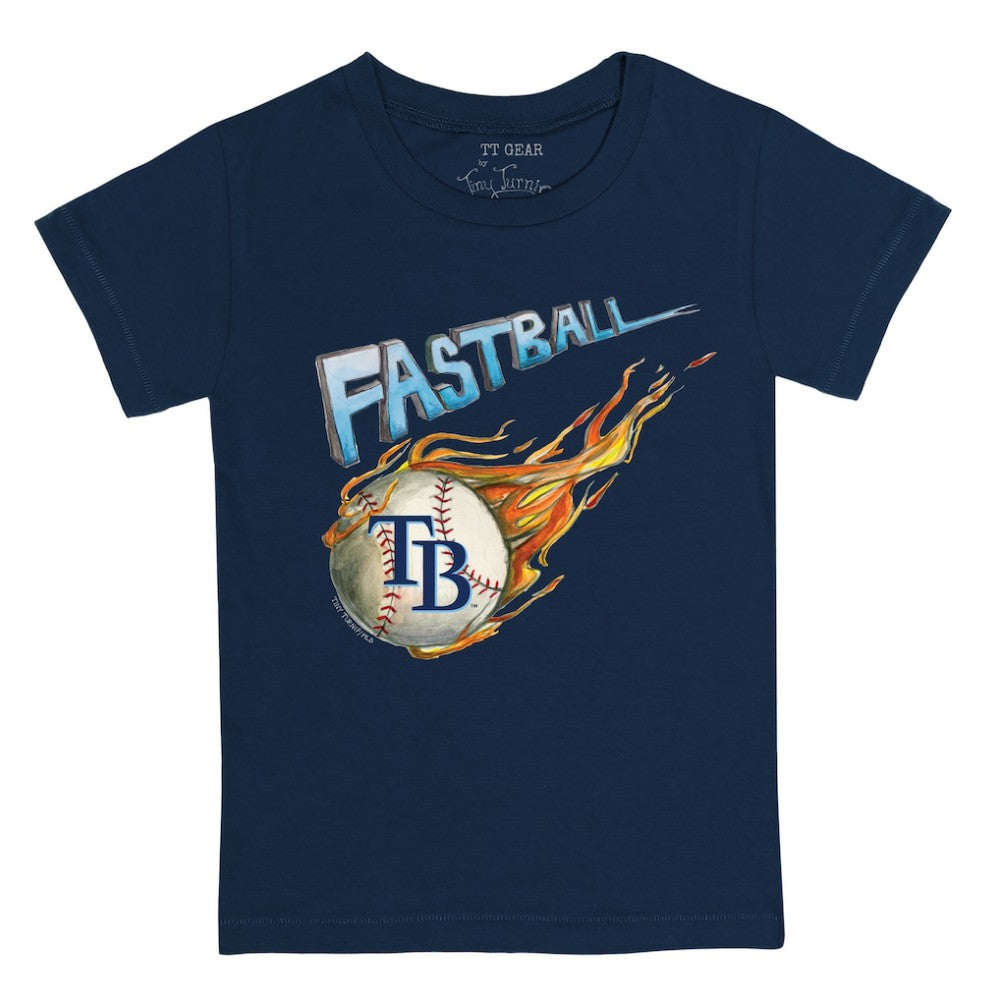 Tampa Bay Rays Tiny Turnip Youth Fastball T-Shirt - Navy