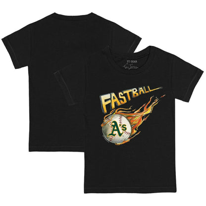 Athletics Tiny Turnip Youth Fastball T-Shirt - Black