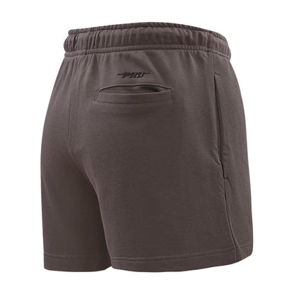 Houston Astros Pro Standard Women's Neutral Fleece Shorts - Brown