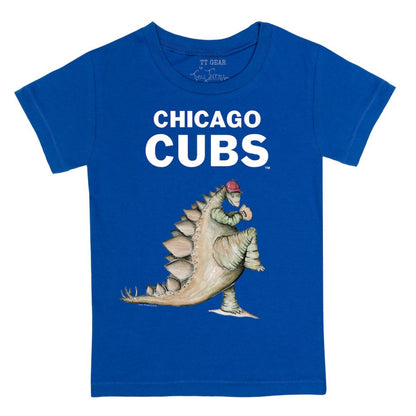 Chicago Cubs Tiny Turnip Youth Stega T-Shirt - Royal