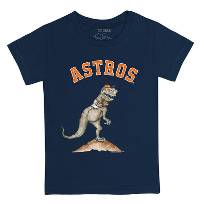 Houston Astros Tiny Turnip Youth TT Rex T-Shirt - Navy