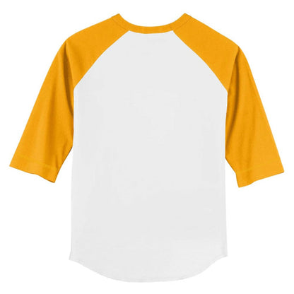 San Diego Padres Tiny Turnip Youth Unicorn 3/4-Sleeve Raglan T-Shirt - White/Gold