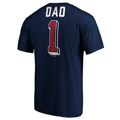 Minnesota Twins Number One Dad T-Shirt - Navy