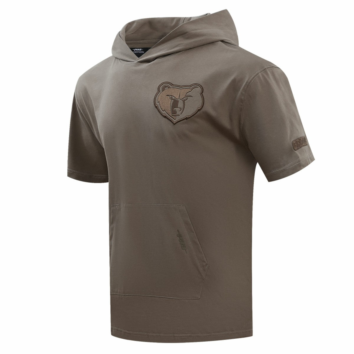 Memphis Grizzlies Pro Standard Neutrals Short Sleeve Pullover Hoodie - Brown cheap