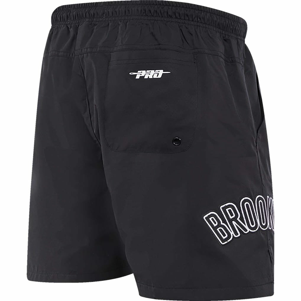 Brooklyn Nets Pro Standard Classics Woven Shorts - Black outlet