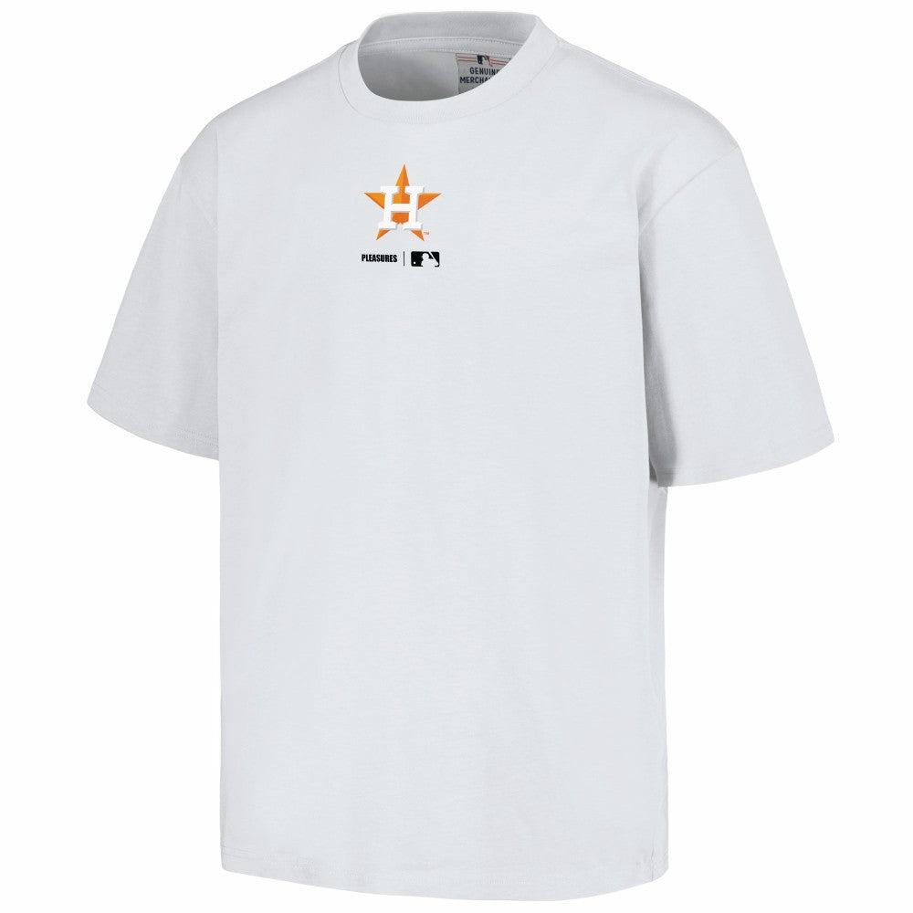 Houston Astros PLEASURES Mascot T-Shirt - White