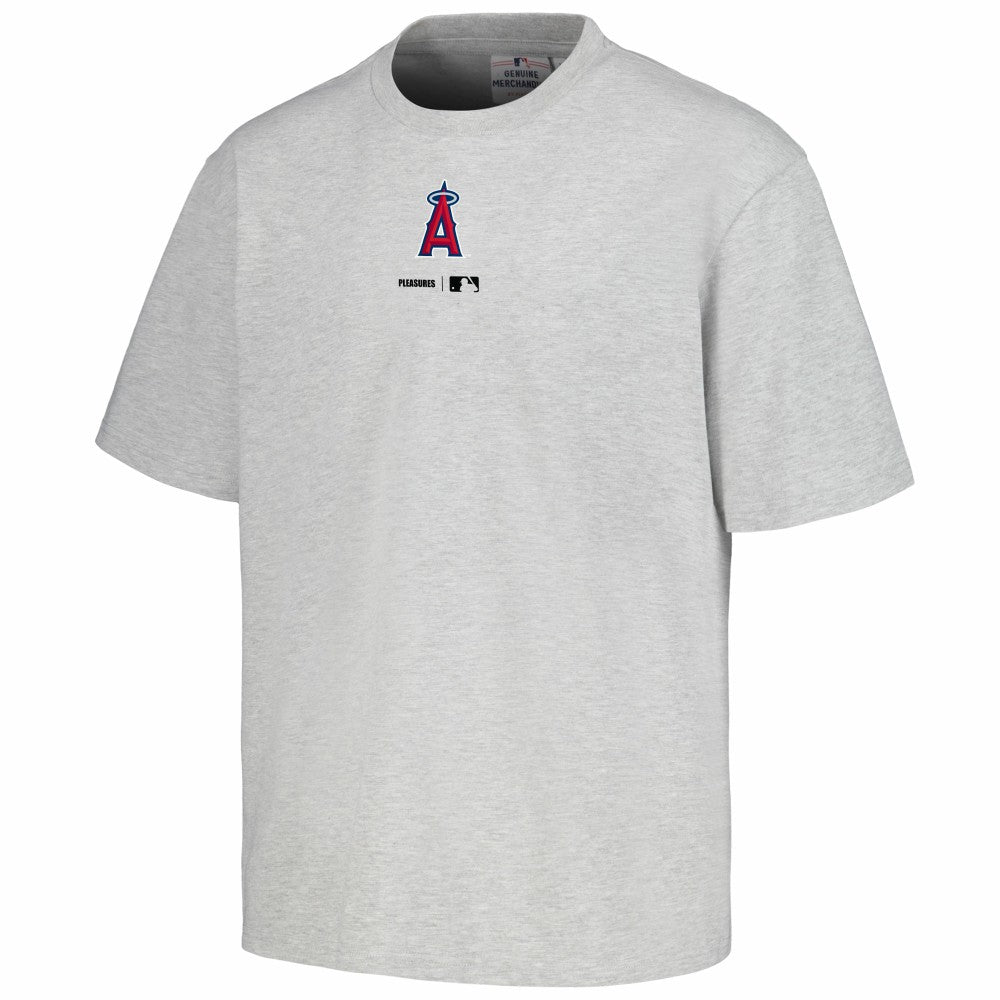 Los Angeles Angels PLEASURES Mascot T-Shirt - Gray