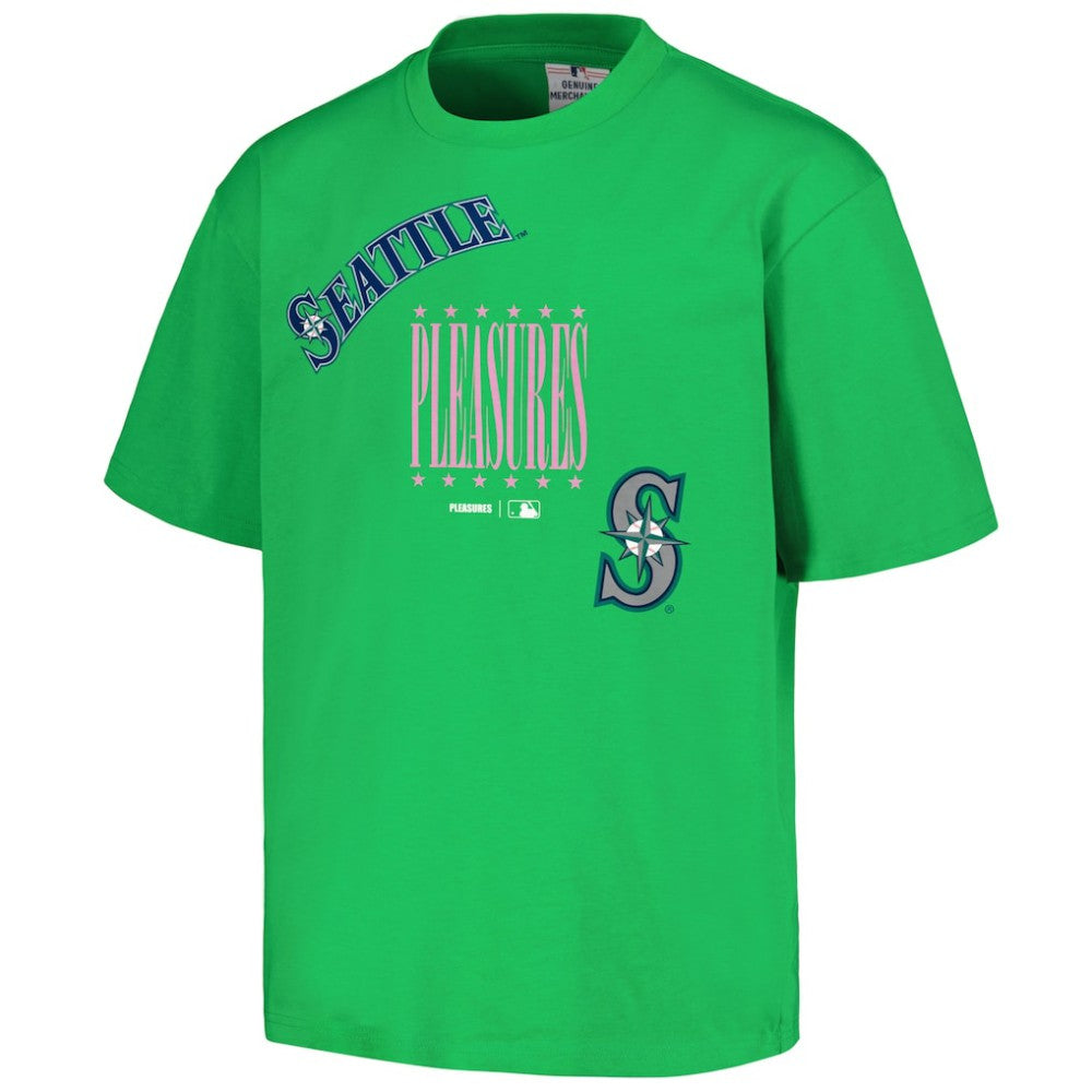 Seattle Mariners PLEASURES Repurpose T-Shirt - Green
