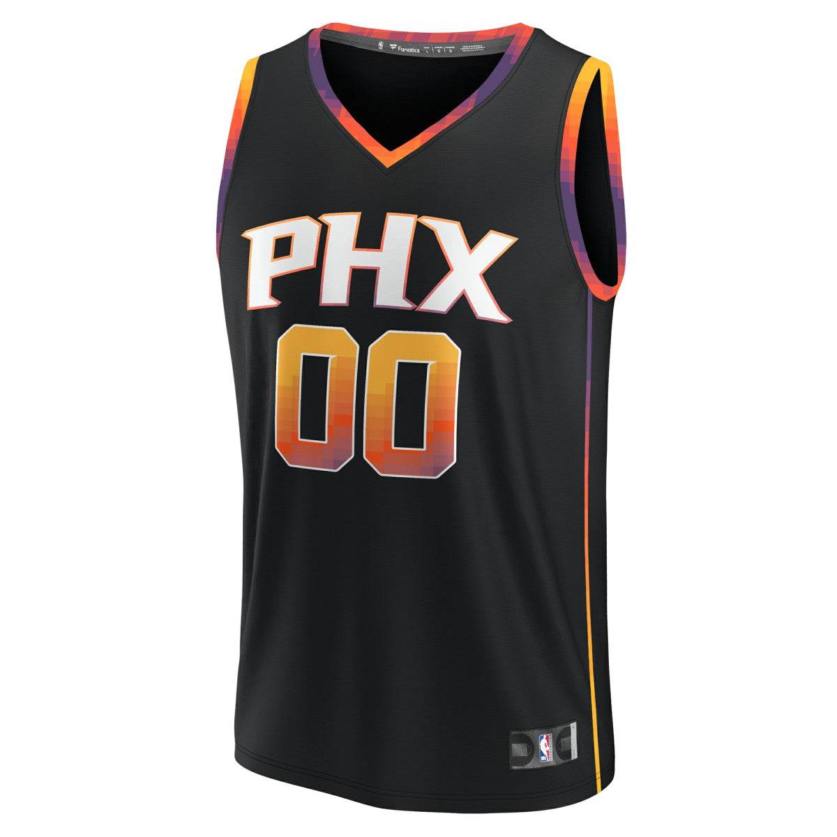 Phoenix Suns Youth Fast Break Replica Custom Jersey - Statement Edition - Black | Fanatics outlet