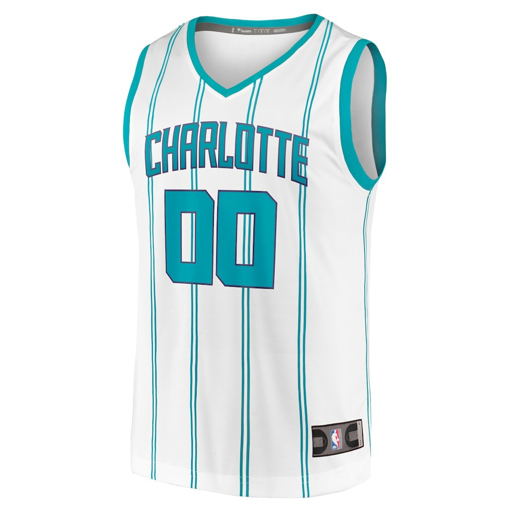 Charlotte Hornets Fast Break Custom Replica Jersey - Association Edition - White | Fanatics on sale