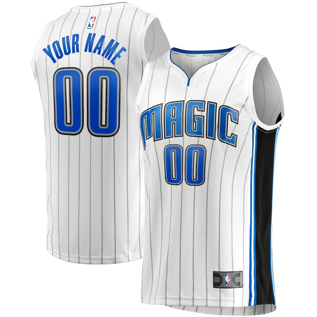 Orlando Magic Fast Break Custom Replica Jersey - Association Edition - White | Fanatics outlet