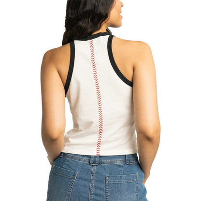 San Francisco Giants Lusso Women's Jane Tank Top - White