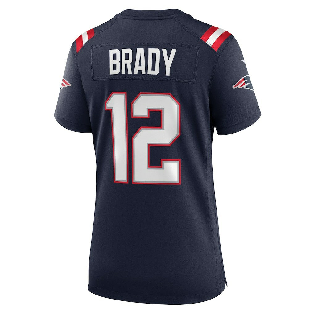 Tom Brady New England Patriots Women's Retired Game Jersey - Navy | Nike for sale