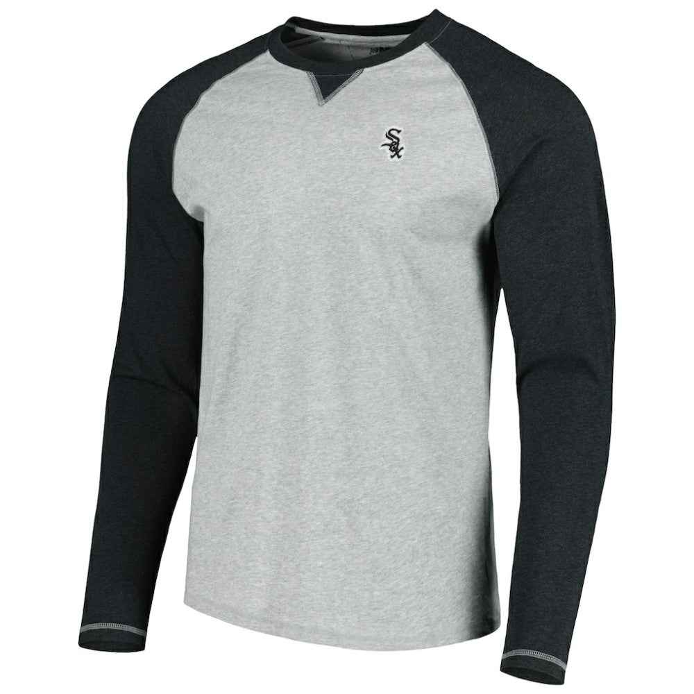 Chicago White Sox johnnie-O Alsen Raglan Long Sleeve T-Shirt - Charcoal/Heather Gray