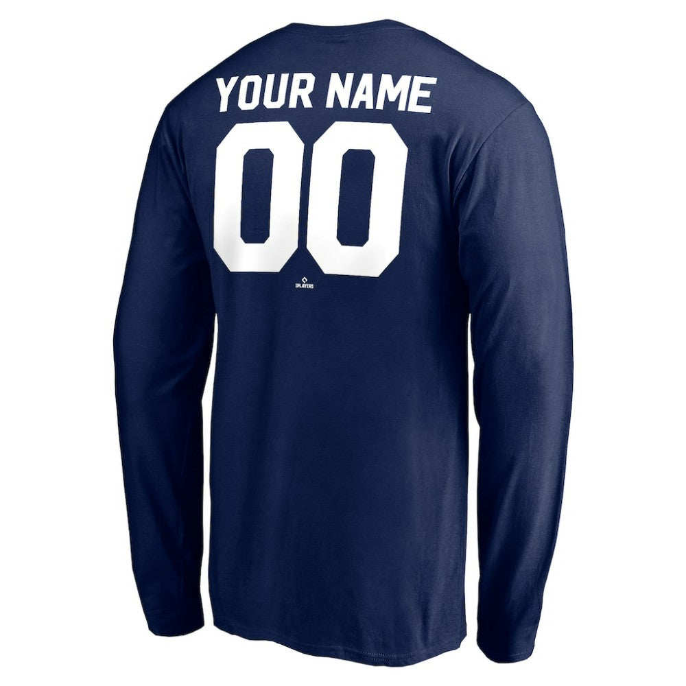 Chicago White Sox Personalized Cooperstown Collection Alternate Winning Streak Long Sleeve T-Shirt - Navy