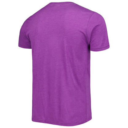 Sacramento Kings Homage Unisex Team Mascot Tri-Blend T-Shirt - Purple on sale