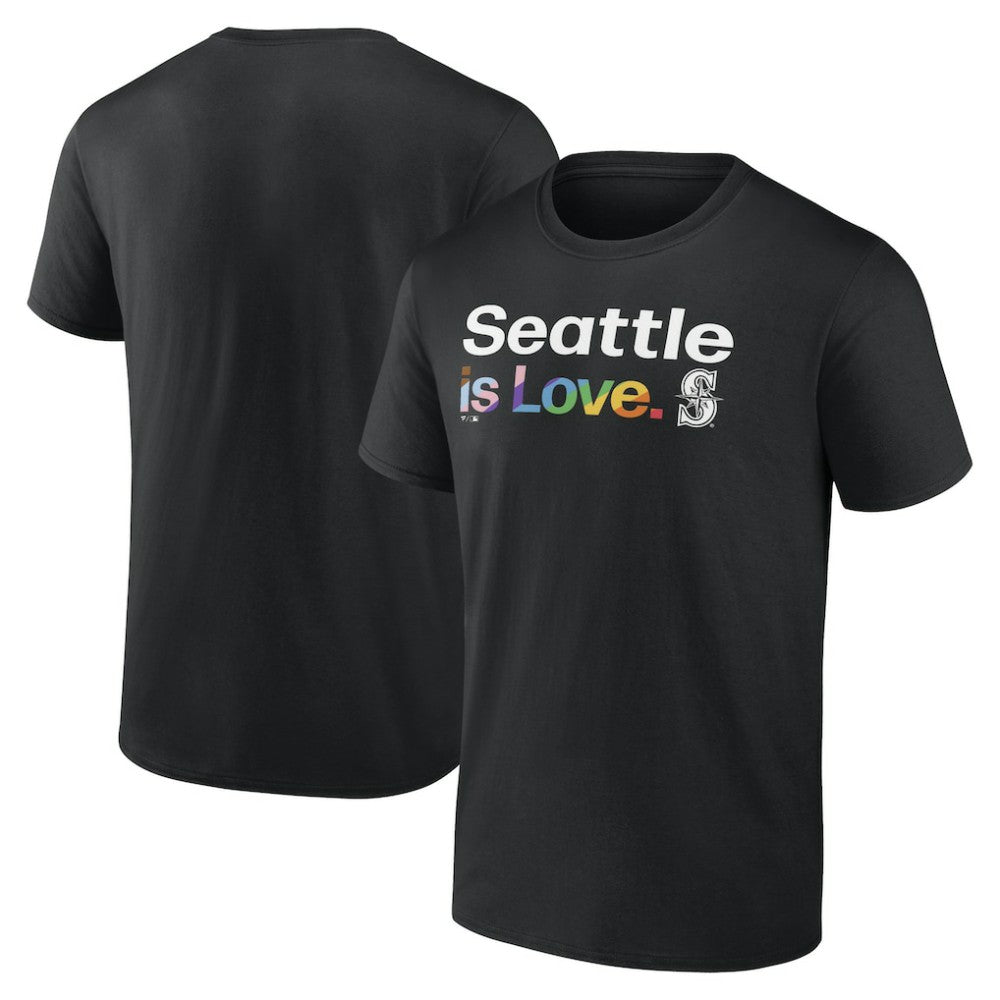 Seattle Mariners City Pride T-Shirt - Black