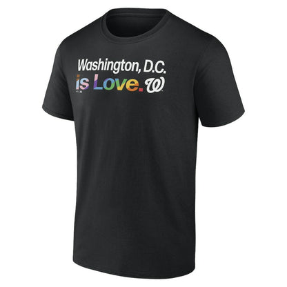Washington Nationals City Pride T-Shirt - Black