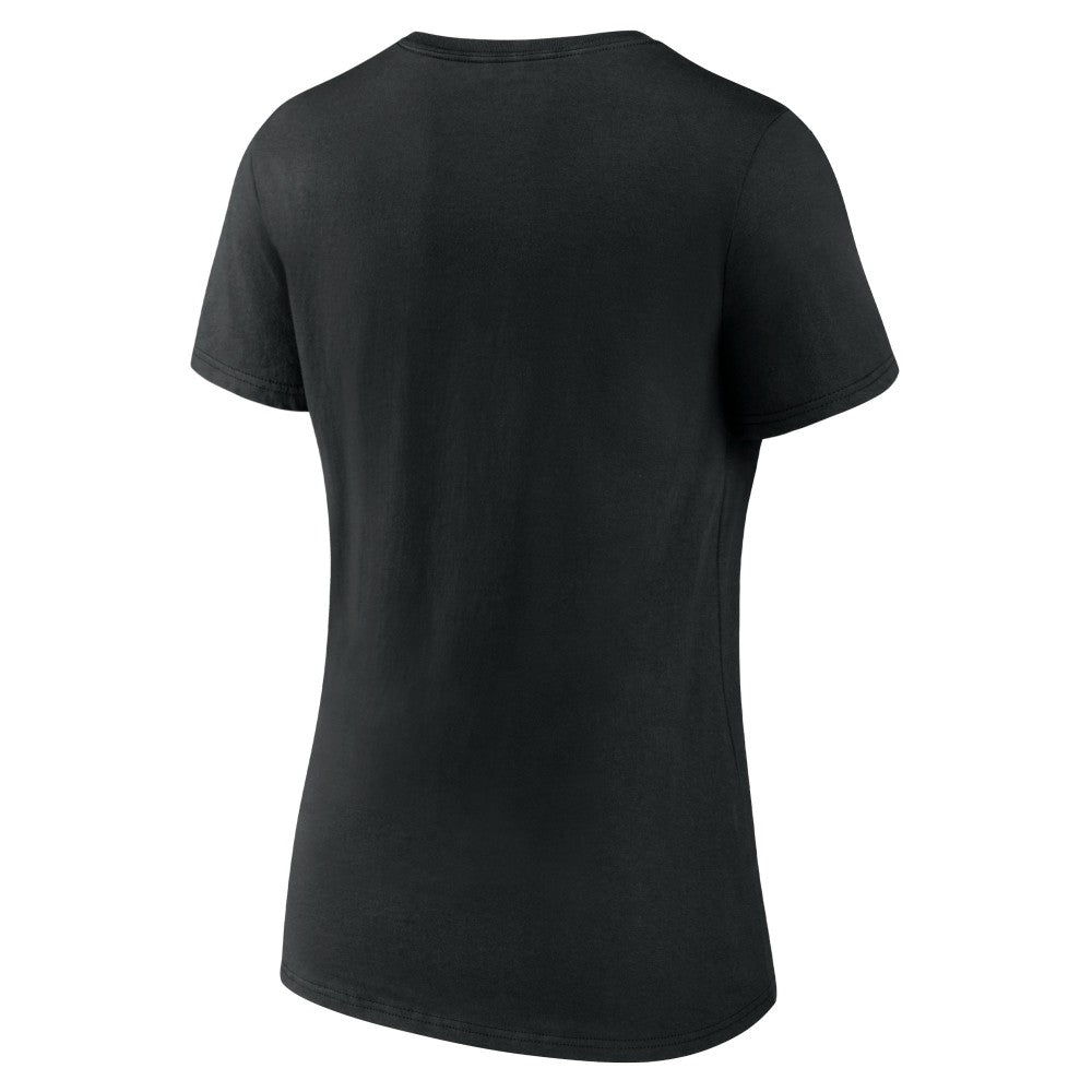Los Angeles Angels Women's City Pride V-Neck T-Shirt - Black