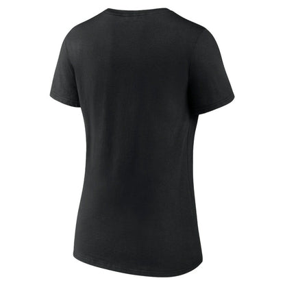 Philadelphia Phillies Women's City Pride V-Neck T-Shirt - Black