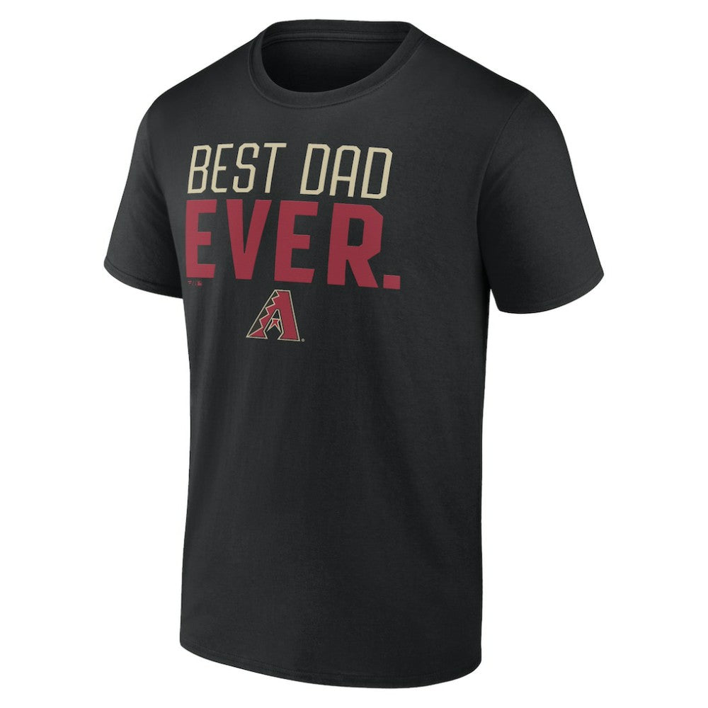 Arizona Diamondbacks Best Dad Ever T-Shirt - Black