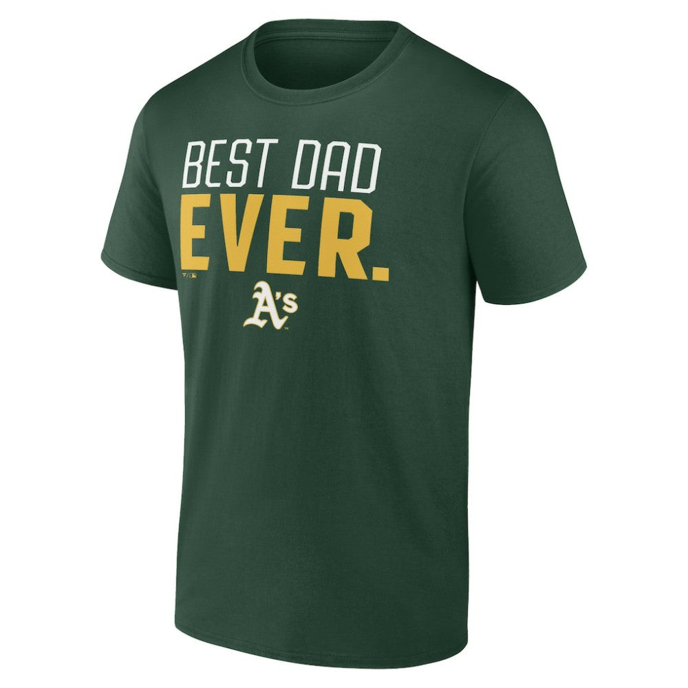 Athletics Best Dad Ever T-Shirt - Green