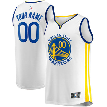 Golden State Warriors Youth Fast Break Replica Custom Jersey sale - Association Editi- White | Fanatics discount
