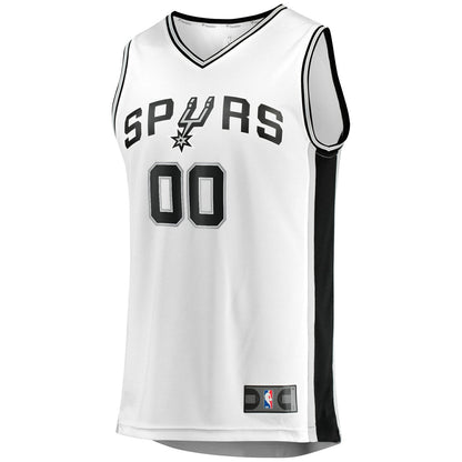 San Antonio Spurs Youth Fast Break Replica Custom Jersey - Association Edition - White | Fanatics online