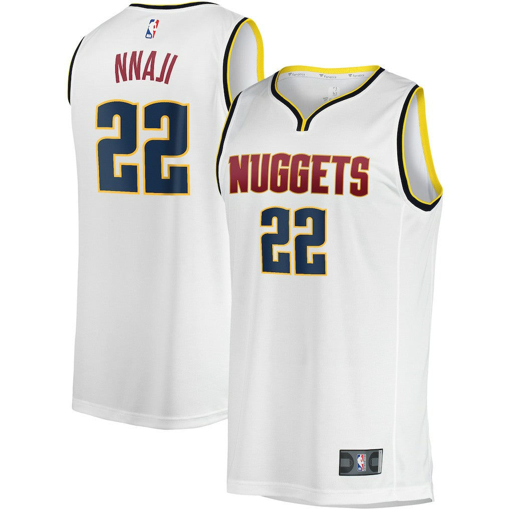 Zeke Nnaji Denver Nuggets Fast Break Player Jersey sale - Association Editi- White | Fanatics for sale