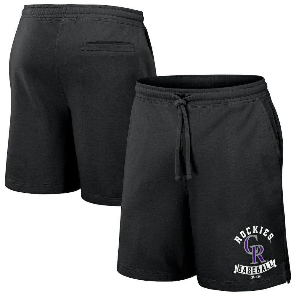 Colorado Rockies Darius Rucker Collection Team Color Shorts - Black