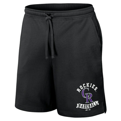 Colorado Rockies Darius Rucker Collection Team Color Shorts - Black