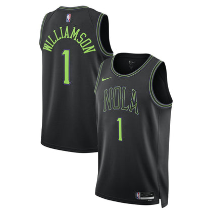 Zion Williamson New Orleans Pelicans Unisex 2025/26 Swingman Jersey - Black - City Edition | Nike on sale