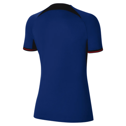 2022-23 Netherlands Women's Away Soccer Jersey - Deep Royal Blue