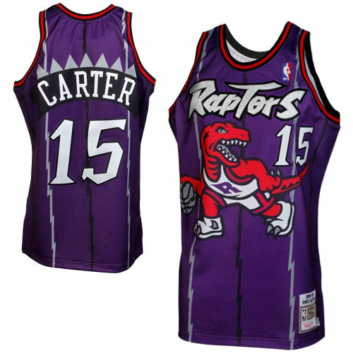 Vince Carter Toronto Raptors 1998/99 Throwback Authentic Jersey - Purple | Mitchell & Ness outlet