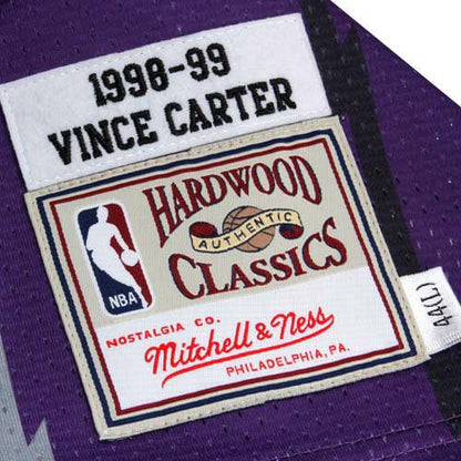 Vince Carter Toronto Raptors 1998/99 Throwback Authentic Jersey - Purple | Mitchell & Ness outlet