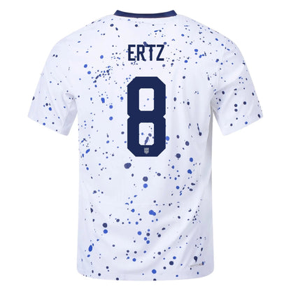 2023-24 USA Women's Home Authentic Soccer Jersey (No Stars)