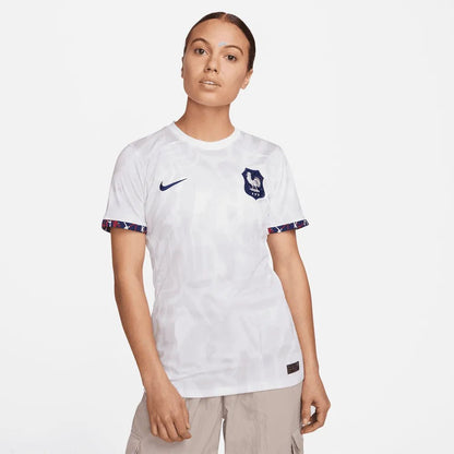 2023-24 France Women's Stadium Away Soccer Jersey